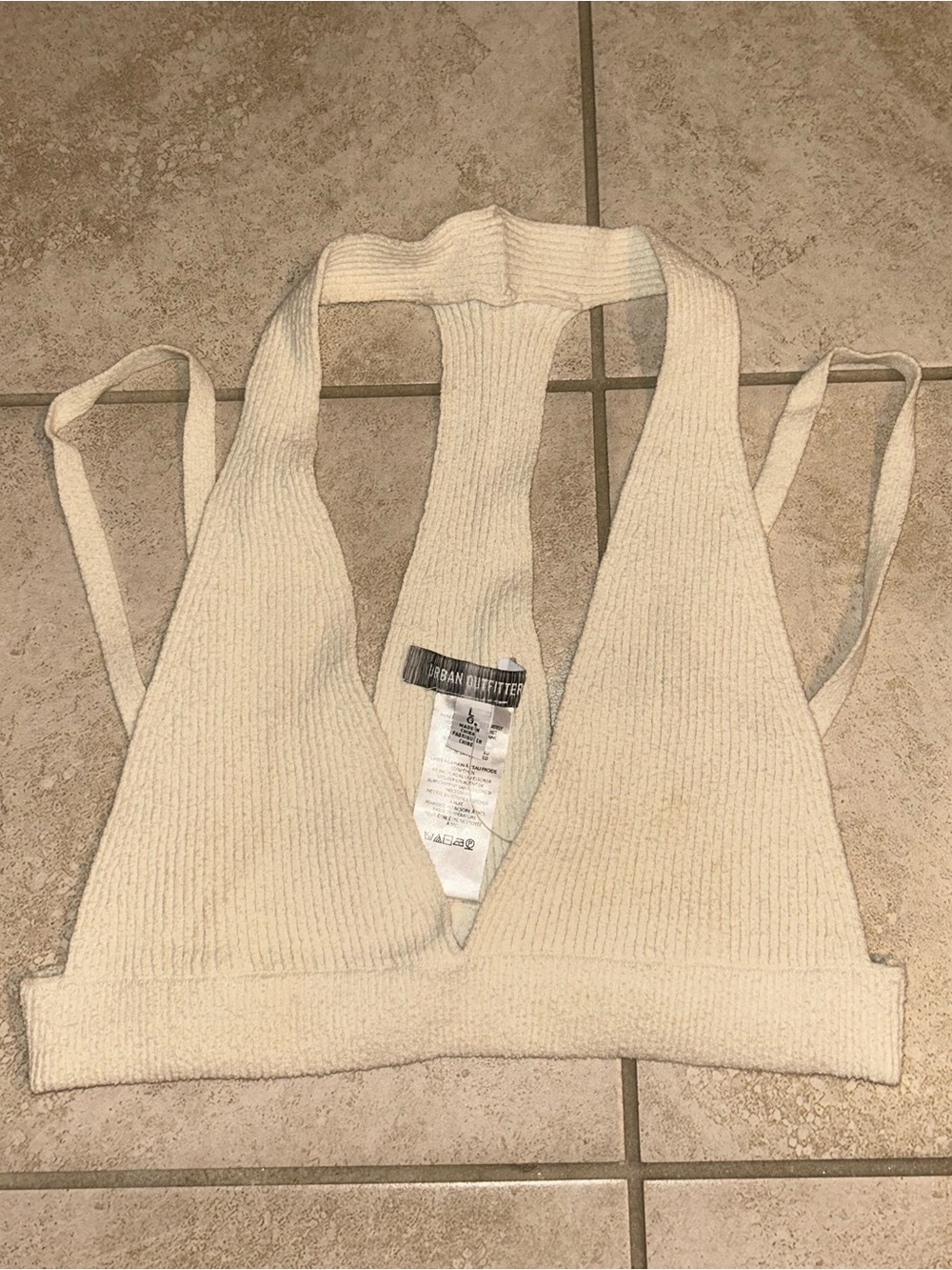 NWOT Urban Outfitters Knit Double-layer Top